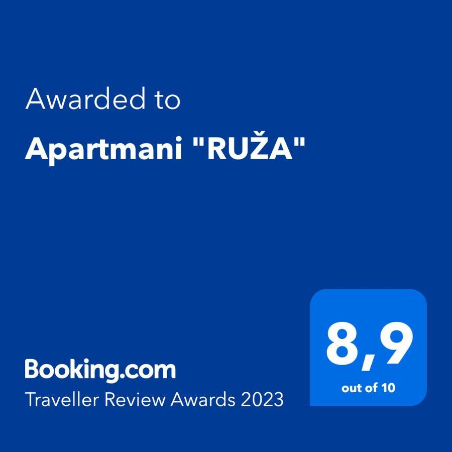 Apartmani "Ruza" Porat  Exteriér fotografie